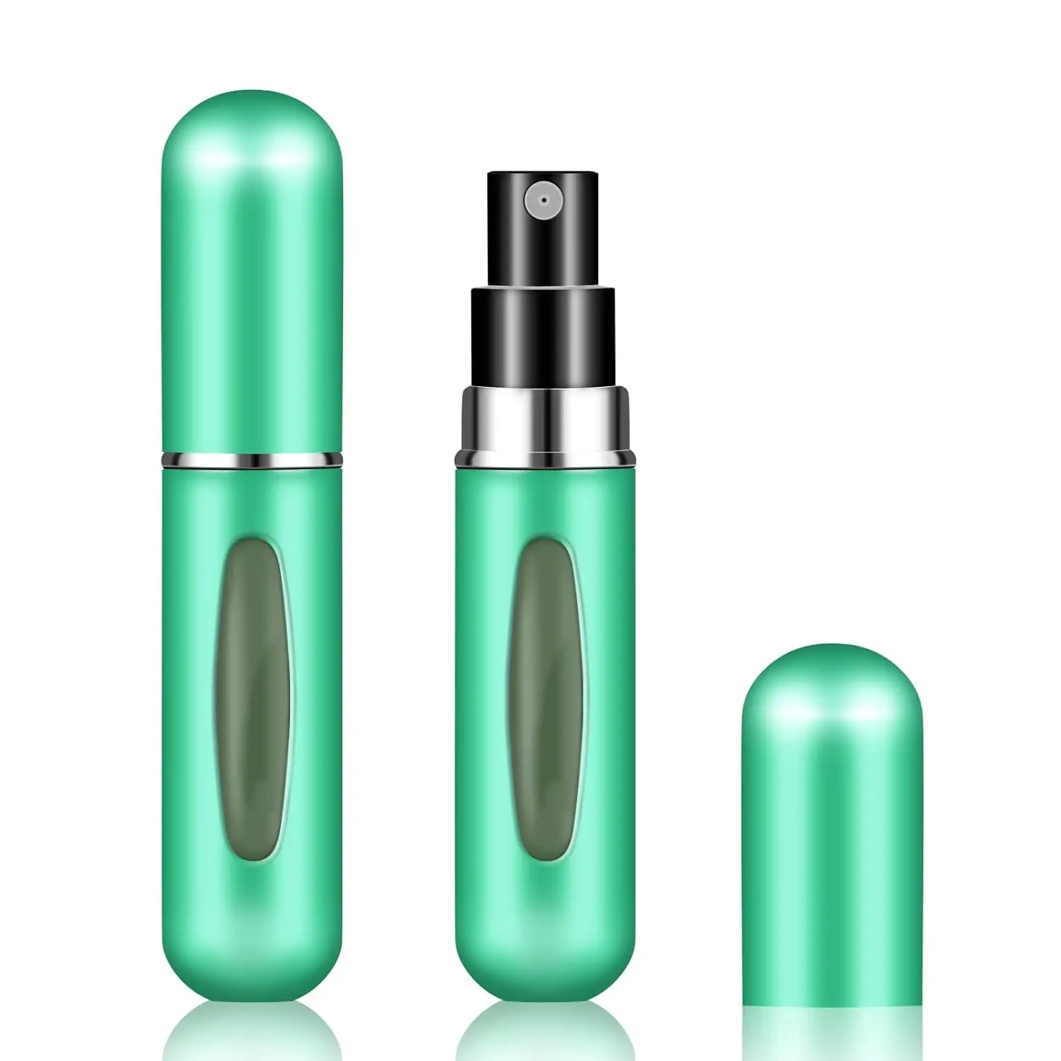 3/5/10/20/30pcs 5ml Portable Mini Refillable Perfume Bottle With Spray Scent Pump Travel Empty Cosmetic Containers