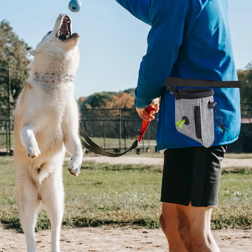 

Adjustable Belt Clip Dog Training Waist Portable Pouch Oxford Cloth Treat Holder For -Free Convenience