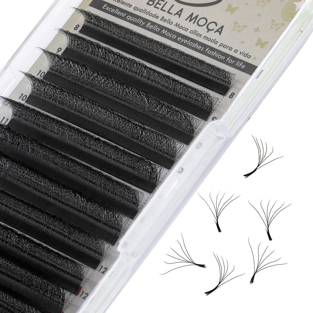 Bella moça 6D/7D/8D W Wimpernverlängerung Camellia Wimpern Superweiche Make-up-Tools für Profis