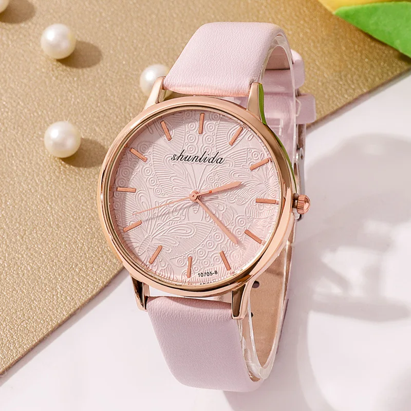 

Elegant Women's Watches Simple Quartz Wristwatches Casual Watches Girls Ladies Watch Gift PU Leather Watch Clock Reloj Mujer 시계