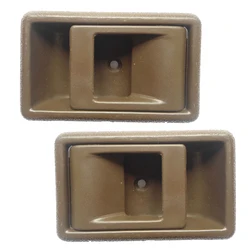 69205-04010 1 Pair Left & Right Inner Door Handle Fit for Toyota Pickup 4Runner Tacoma Corolla GEO Prizm 69206-04010