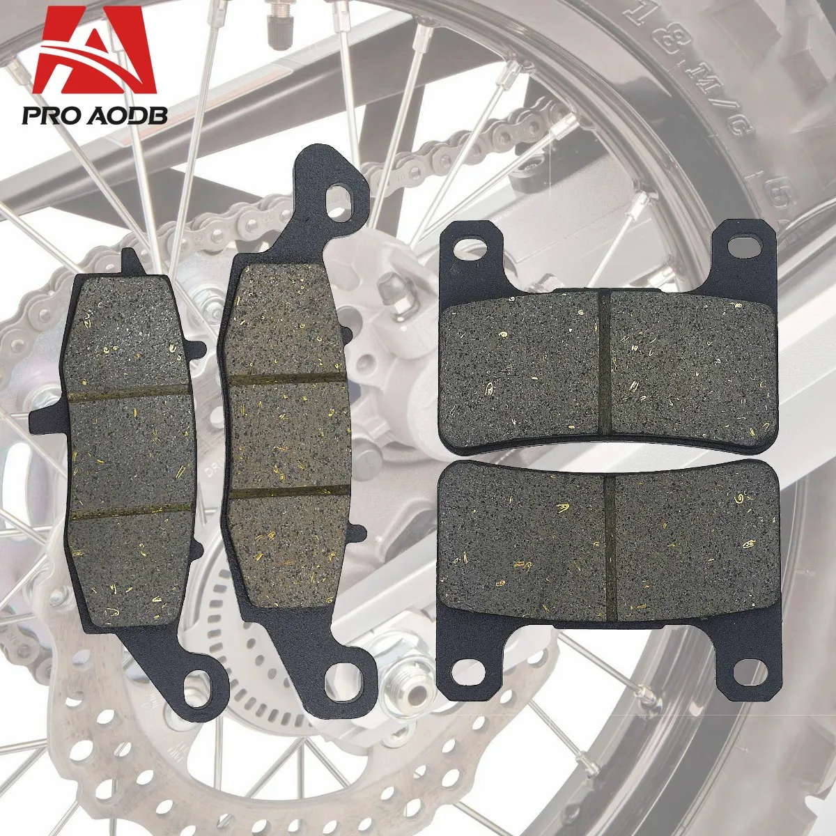 

Front and Rear Brake Pads Kit for KAWASAKI Motorcycle Z1000 ZR1000 Ninja 1000 ABS 2010-14 ZX1000G ZX10R ZX-10R ZX1000 ZX 10R