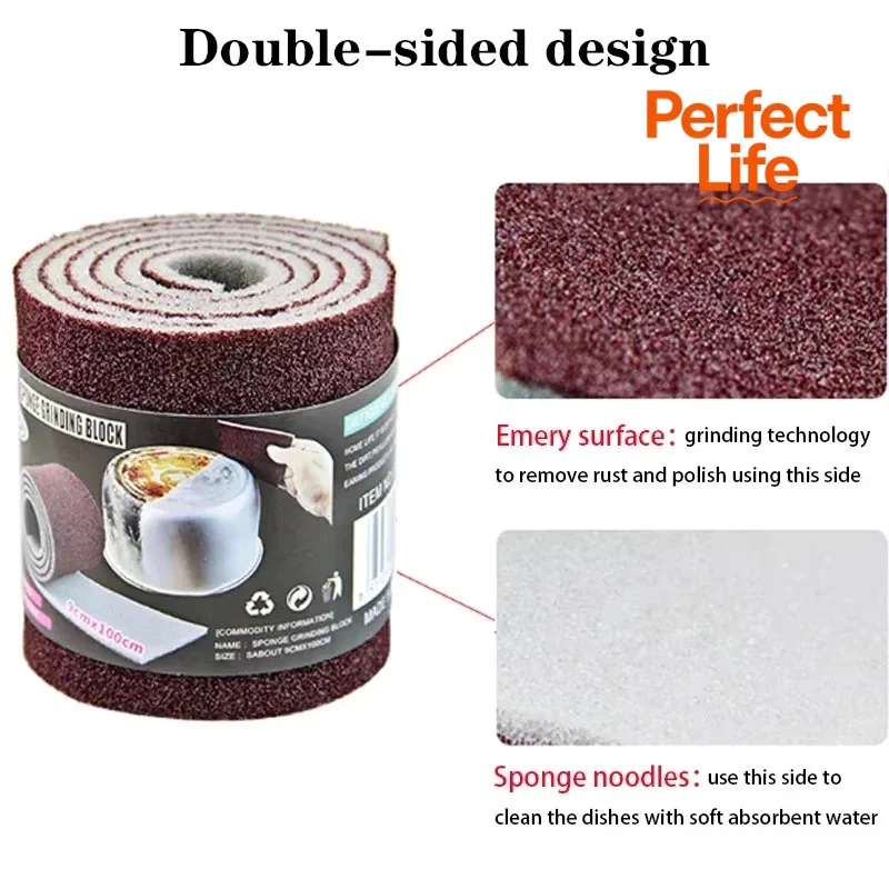 Kitchen Brush Magic Melamine Carborundum Eraser for Pan Pot Dish Kitchen Utensils Household Cleaning Items