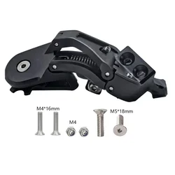 For Brompton Pline Set Rear Derailleur For Folding Bikes 11-28T Flywheel 5-7 Speed Aluminum Alloy Folding Bike