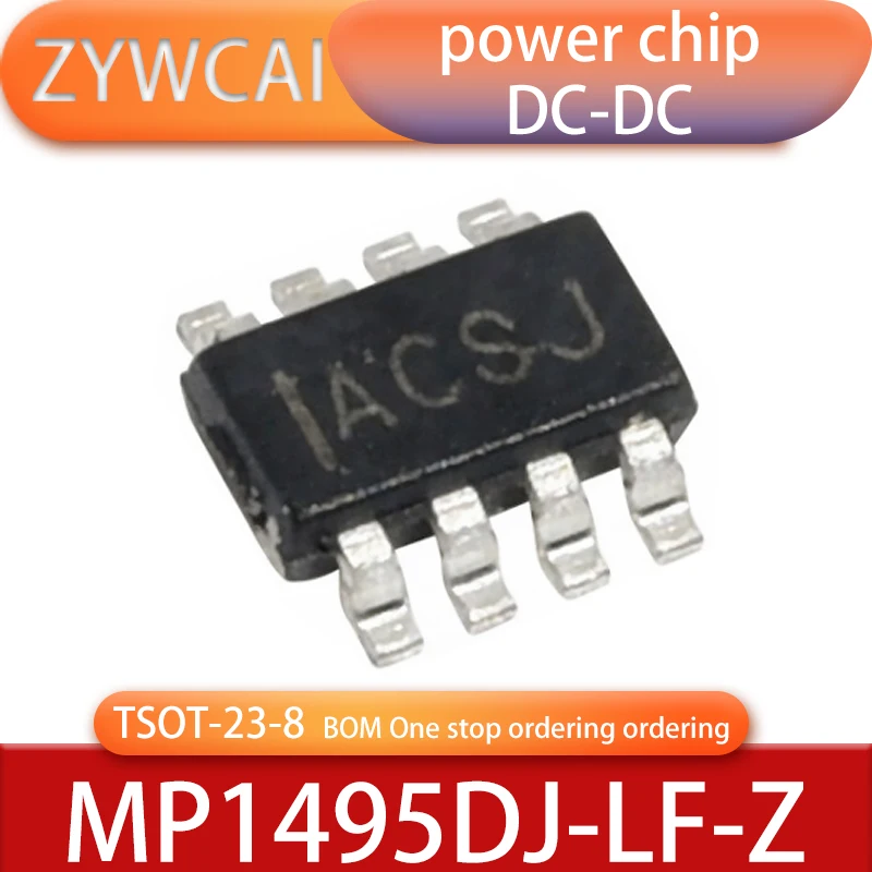 MP1495DJ-LF-Z TSOT-23-8 5PCS ACSJ High Efficiency 3A 16V 500kHz MP1495DJ sot238 DC-DC Synchronous Step Down Converter Power chip