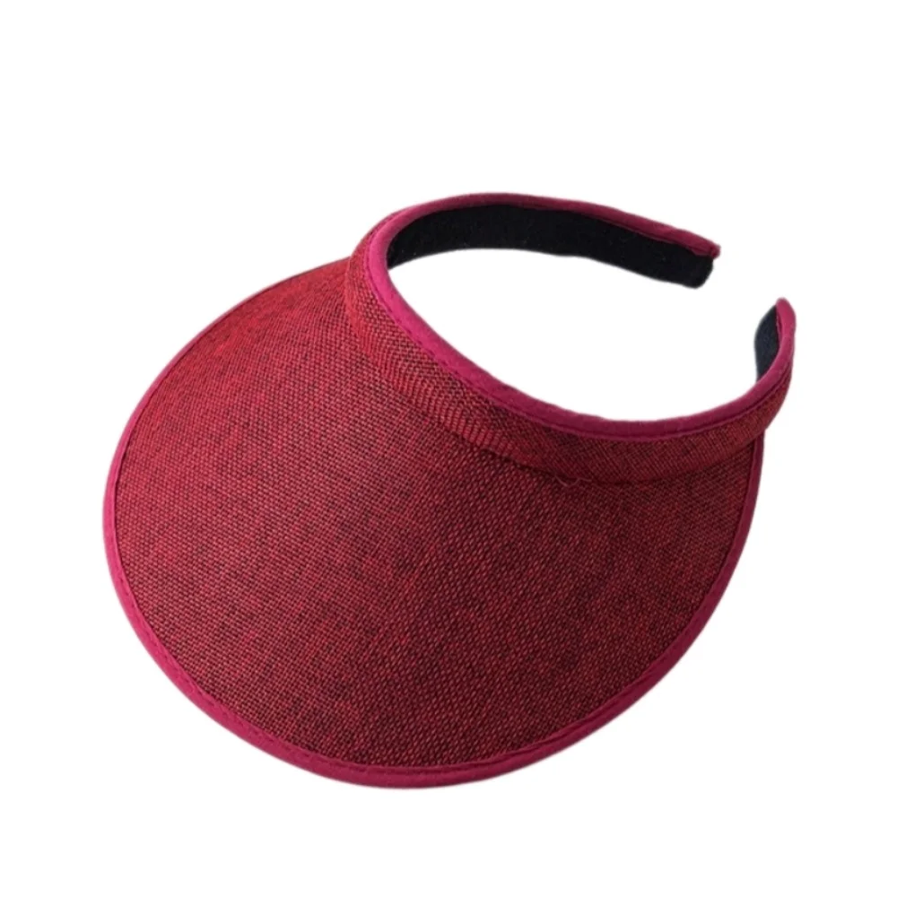 Tragbarer Clip-On Sonnenhut für Damen, Modischer Faltbarer Sommer-Strandhut, UV-Schutz für Outdoor-Reisen – Detail 6
