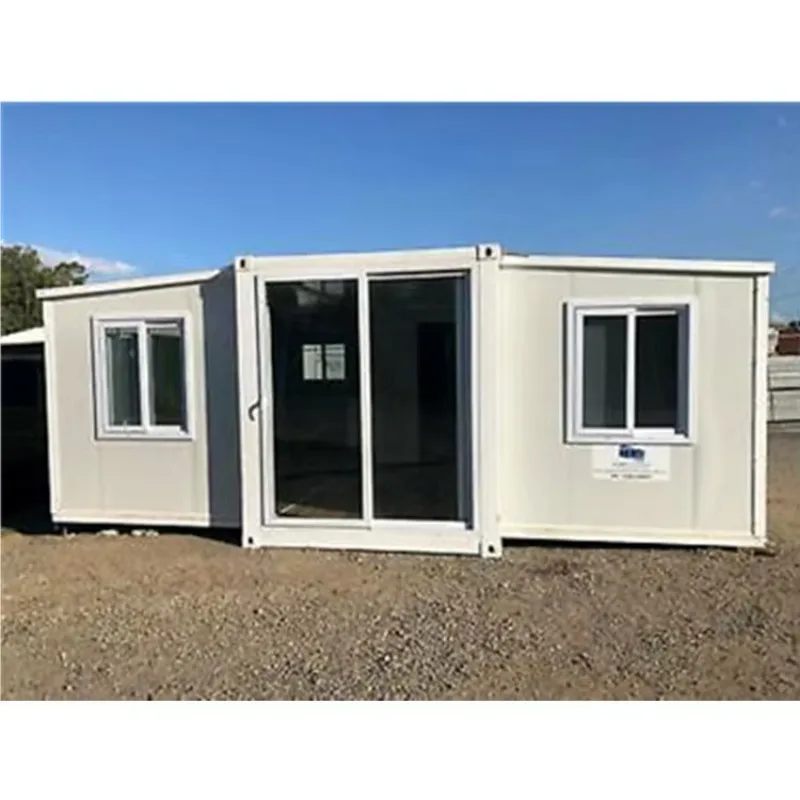 Double Wing Expandable Foldable House Side Wing Extension Enlarged Space Modular Prefab Home Big Family Living Resort Homestay