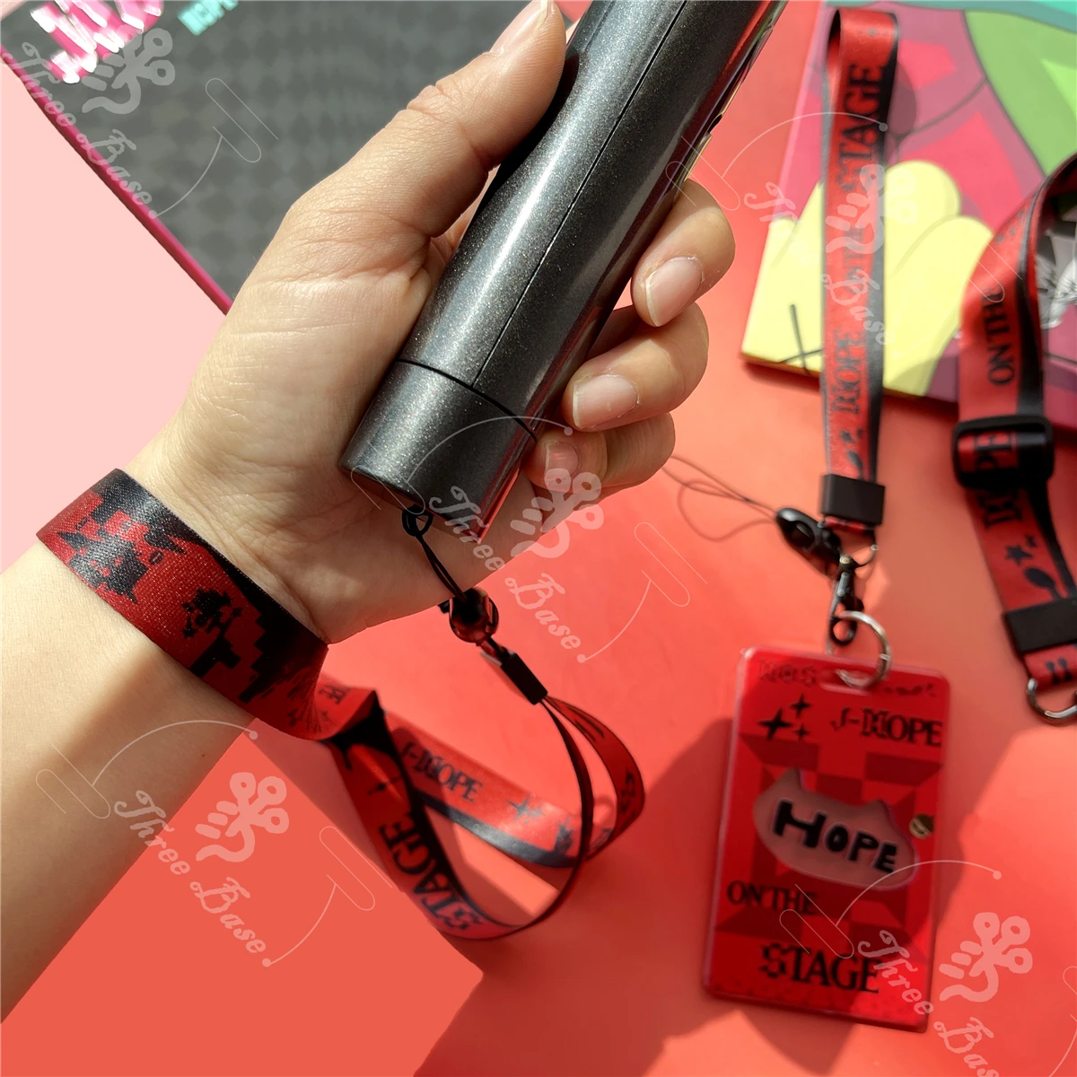Lanyard Phone Neck Rope Jhope On The Stage JK suga jimin Take Two 5 Star Hand Wrist Ring Strap USB Key String bag Cord Removable