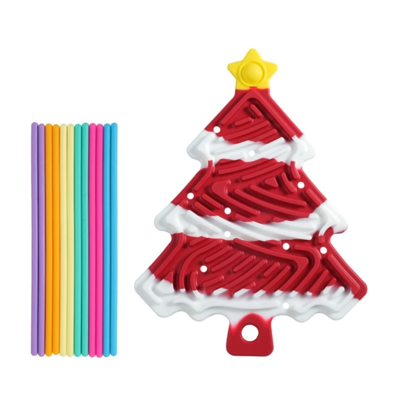 Novelty Fun Toy for Children Kids Chirstmas Gift Double Sided Silicone Pad