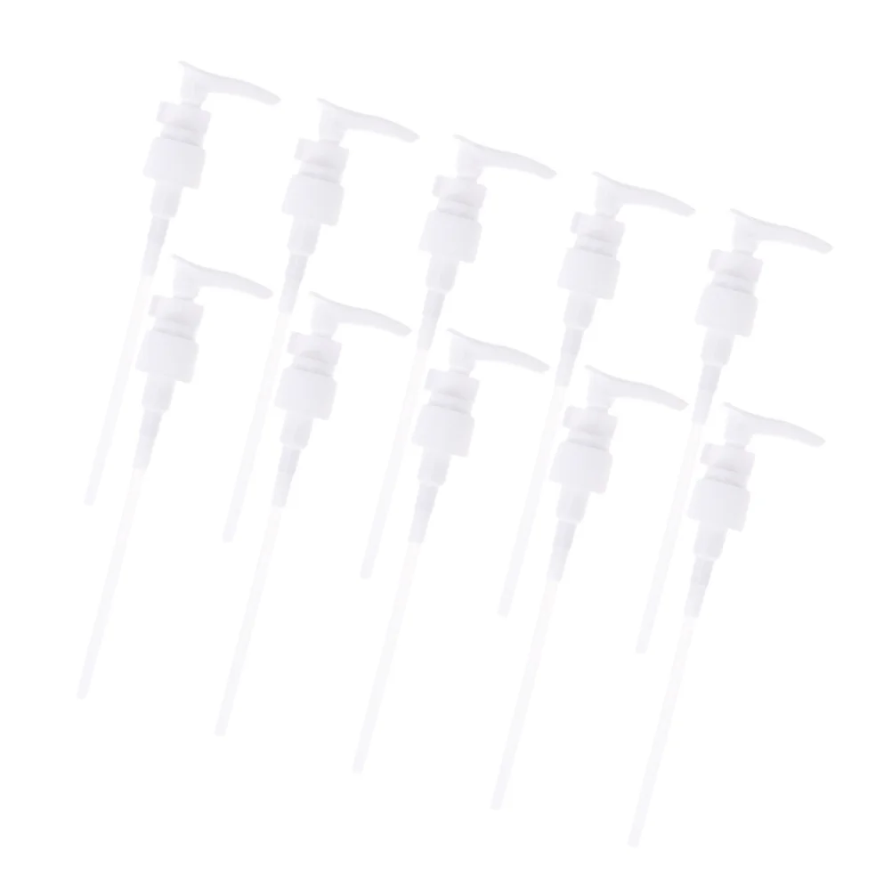 

15Pcs PP Pump Heads Plastic Bottle Pump Replacement Cream Dispenser Tops for Lotion Shampoo High Viscosity Products Emulsion