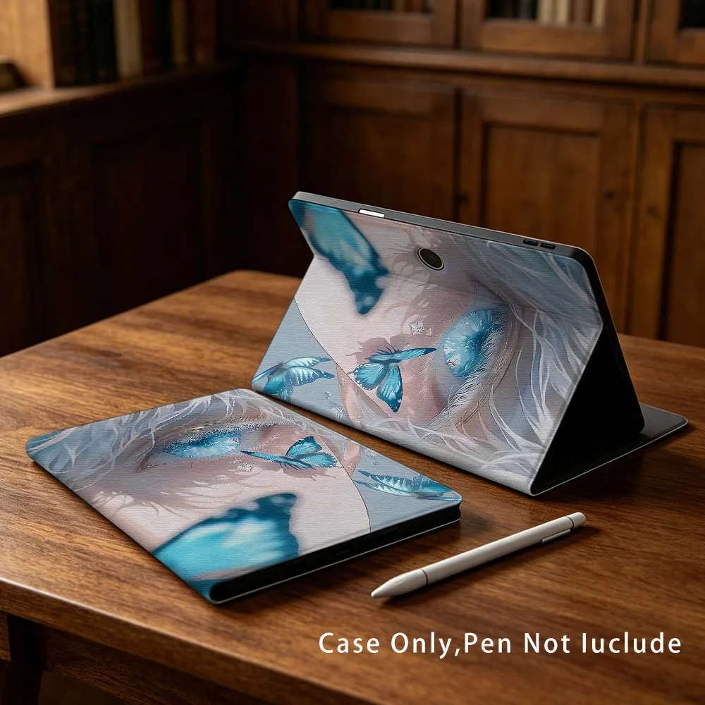 Capa de Tablet Macia com Desenho de Olho Azul de Anime para OPPO VIVO IQOO OnePlus Realme Pad 3 Pro 13 12.1 11.61 11.4 10.36 11 polegadas