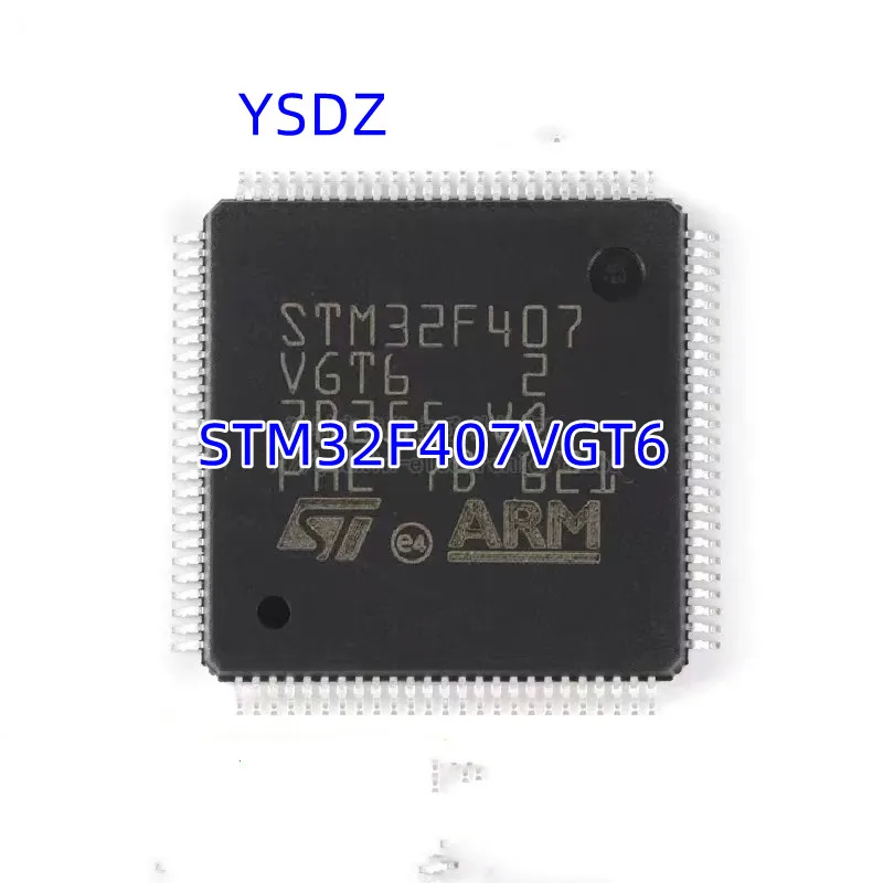 

10pcs/lot New Original STM32F407VGT6 Replaces LQFP100 32-bit microcontroller IC chip in stock