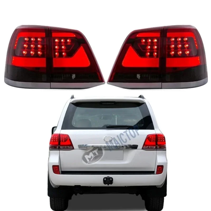 

Maictop car accessories modified led tail lamp light for land cruiser 200 lc200 series 2008-2015 rear taillight