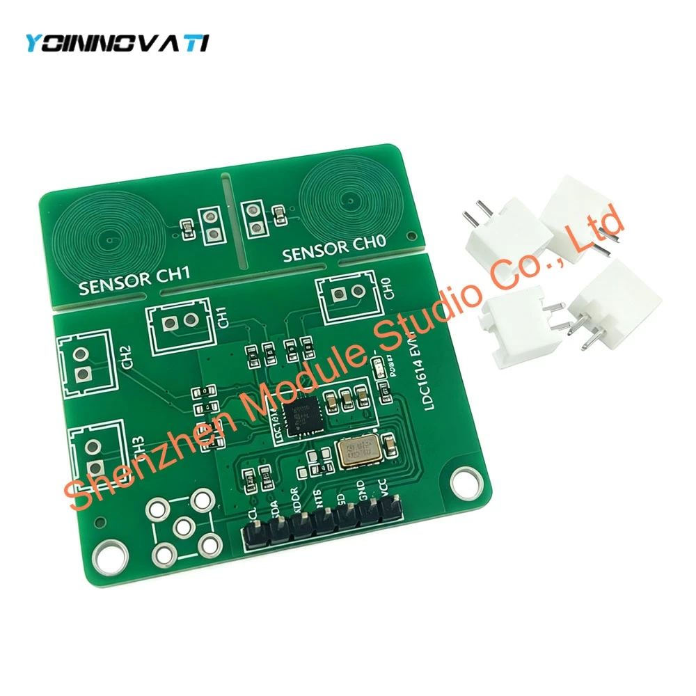 1PCS LDC1614 Inductive Sensor Module, LDC1612 Metal Detector Module, Superior to LDC1314 for Electronic Design Competitions