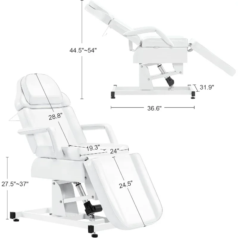 Tattoo Table, Electric Tattoo Chair For Client, Facial Bed For Esthetician, Tattoo Bed