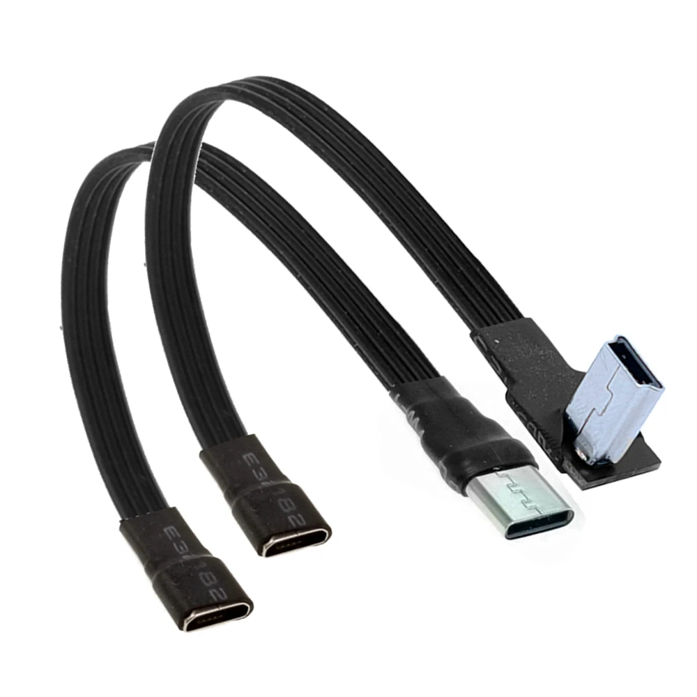 5CM Micro USB hembra a micro B Mini tipo-c usb macho USB 2,0 Cable corto convertidor adaptador de extensión 20cm 50cm 100cm