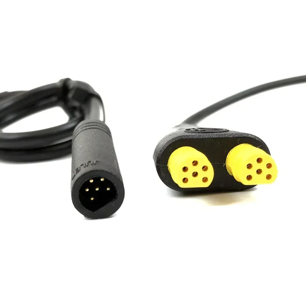 Black ABS  Go Further And Faster On Your For Tongsheng TSDZ2 Bike With This High Performance Speed Sensor Extension Cable