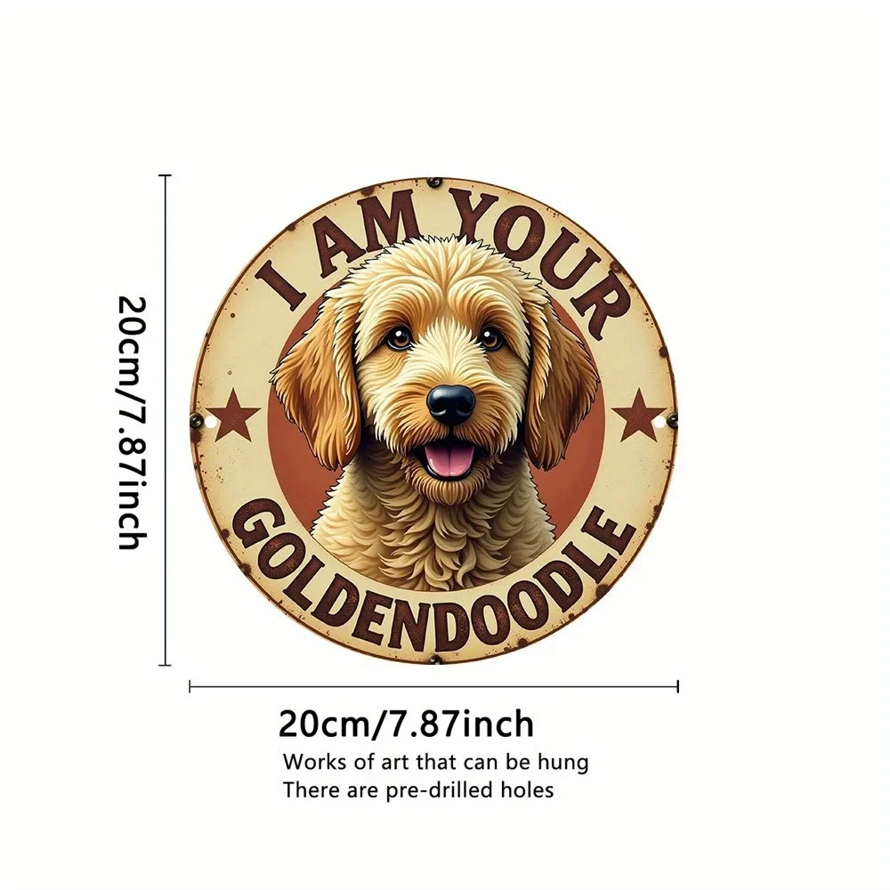 2D Flat, 1-Piece Vintage Metal 