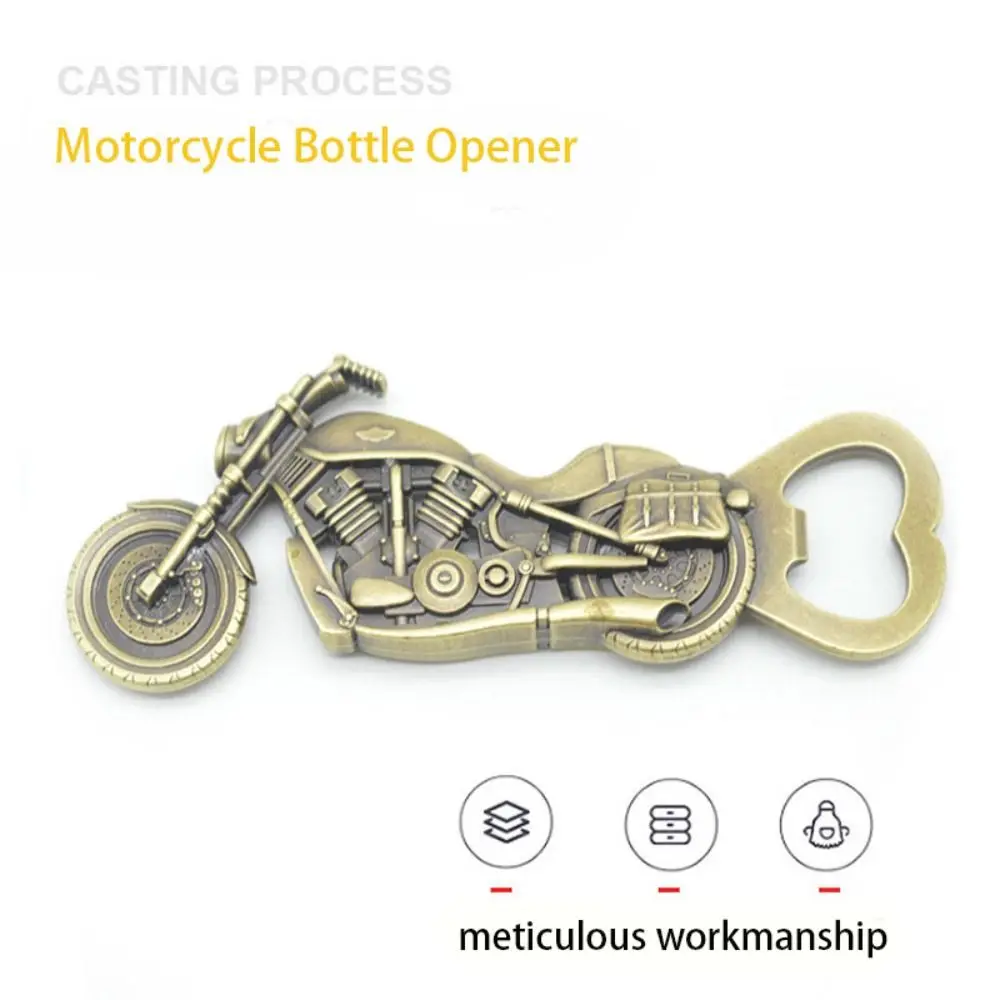 Zinc alloy motorcycle Bottle opener birthday wedding Christmas gifts antique motorcycle beer Bottle opener