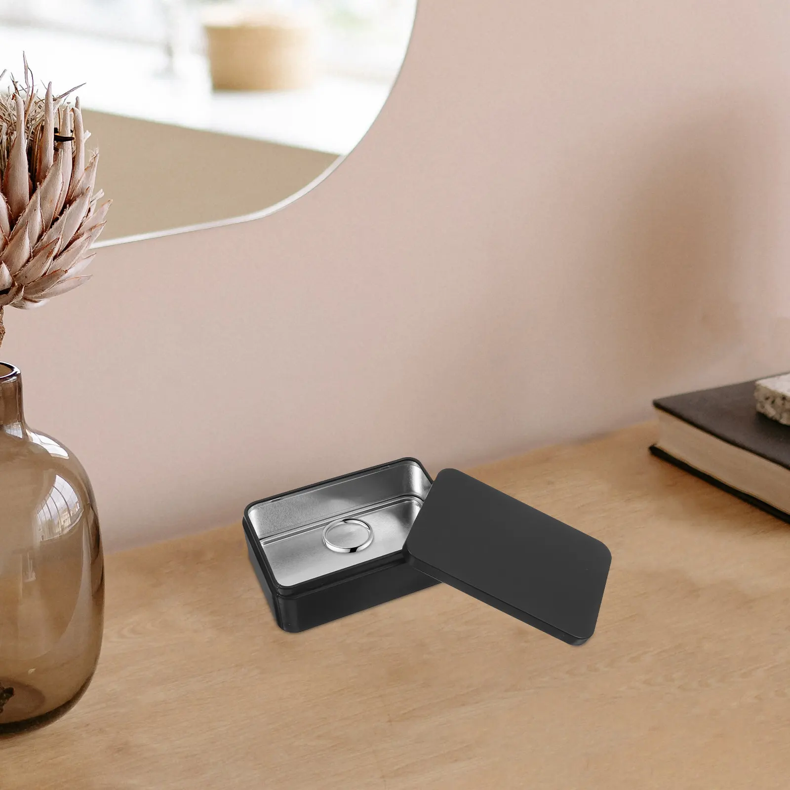 

Набор из 3 прочных жестяных коробок для хранения: для игральных карт, бусин, монет, украшений – незаменимый аксессуар для путешествий