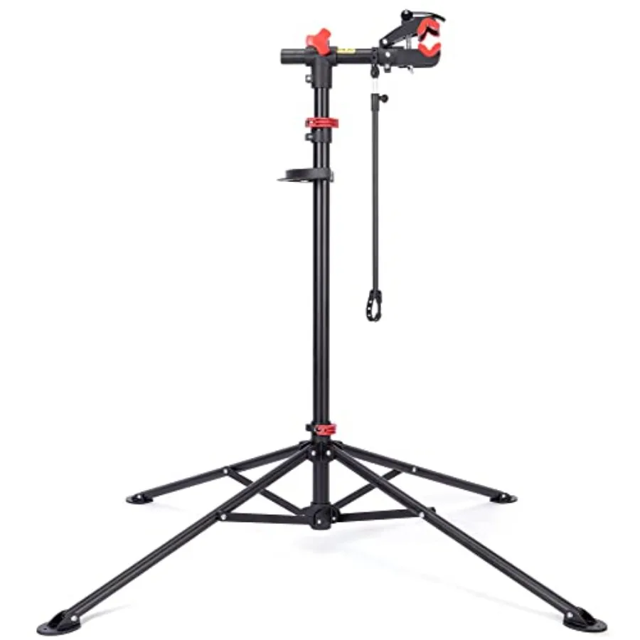 

Bike Repair Stand - For Maintenance Workstand Ebike Shop Home Mechanics for E Bike, Mountain and Road: Aluminum Alloy, Black, F
