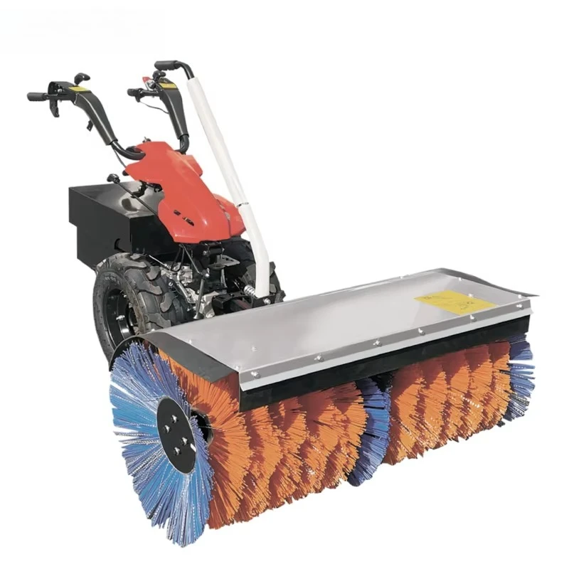 Daily Winter Snow‑Removal Working Tool, Walk‑behind Snow Sweeper Practical Snow Blower Suitable for Household And Property Site