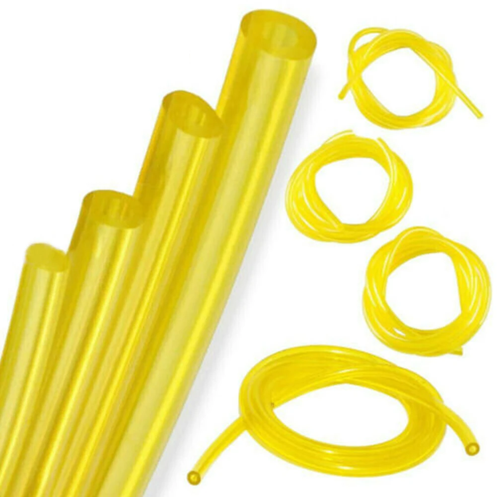 4PCS Petrol Fuel Gas Line Pipe Hose Petrol Line For String Trimmer Chainsaw Saw Blower Grass Cutter Brushcutter Fittings