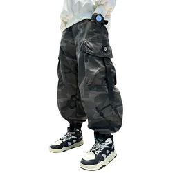 New Arrivals Children Camouflage Cargo Pants For Boy Baby Loose Sports Harem Pants Casual Hot Deals Kids Cotton Camo Trousers