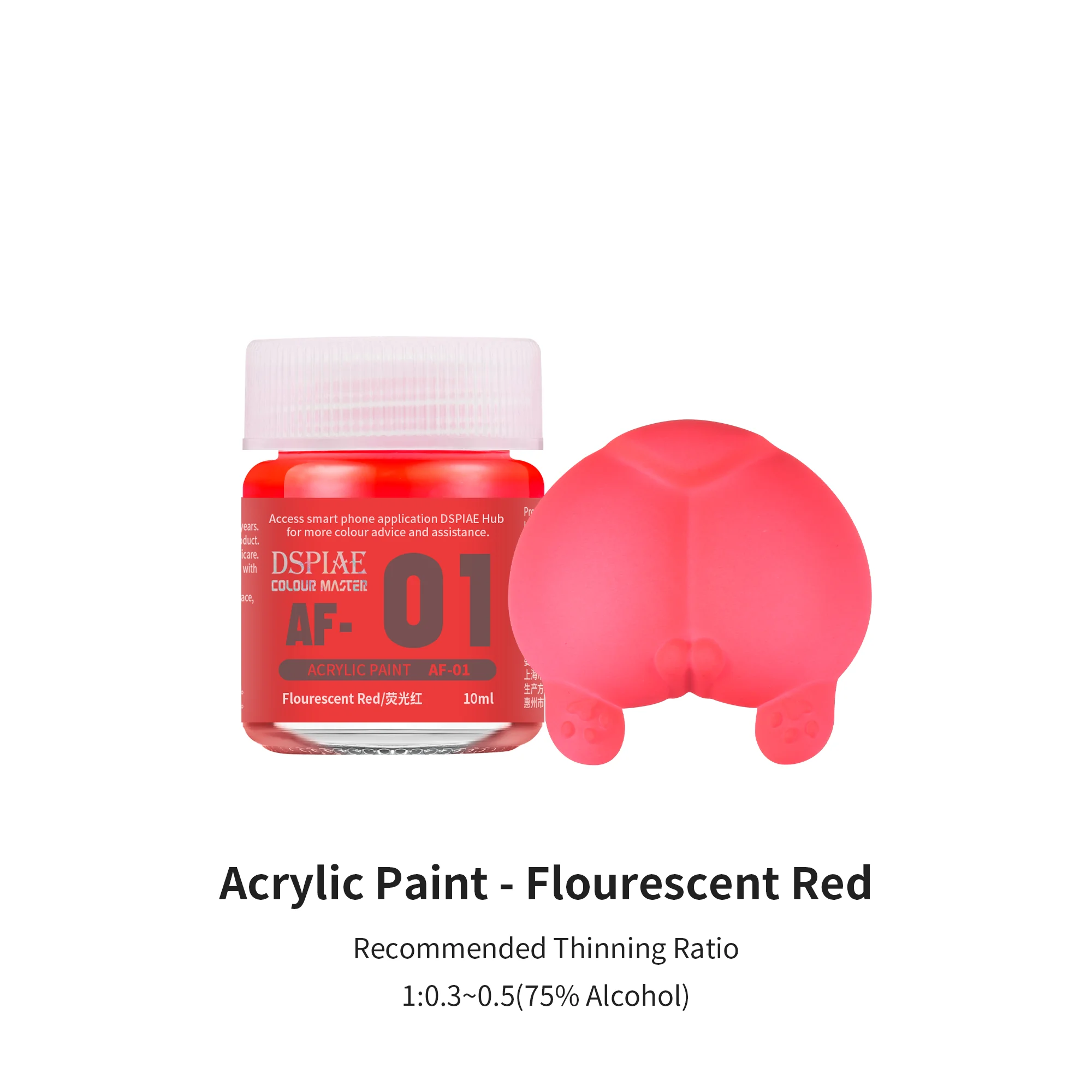 Dspiae Af Acrylverf-Fluorescerende Kleuren
