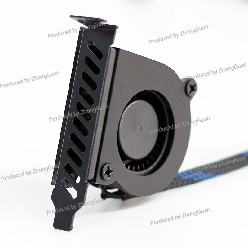 

Корпус Вытяжной Вентилятор PCI Полувысота Маленький Корпус Турбо Вытяжной Вентилятор Охлаждения Видеокарты Вытяжной Вентилятор