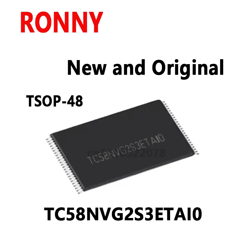

5 шт. новые и оригинальные tsop-48 TC58NVG2S3ETAI0