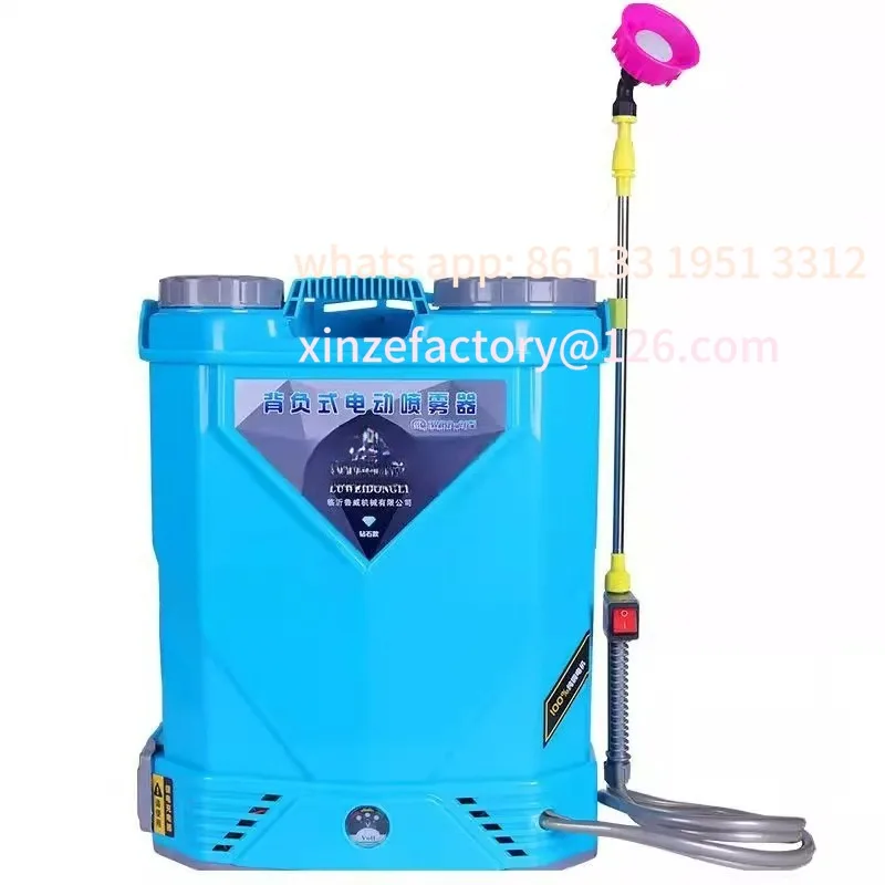 

High pressure double pump electric sprayer agricultural sprayer rechargeable smart home spraying water mist pot