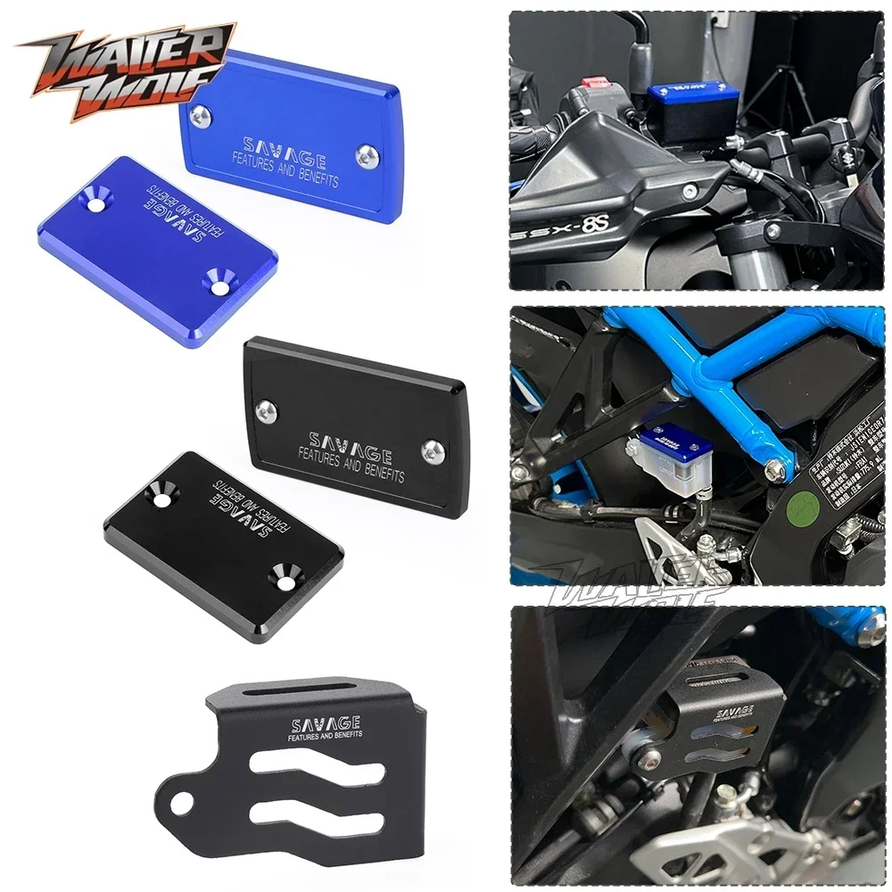 Für Suzuki GSX-8S GSX 8S GSX8S 2023-2025 Motorrad Zubehör Rad Crash Rahmen Sliders Stehen Kennzeichen Halterung handprotektoren