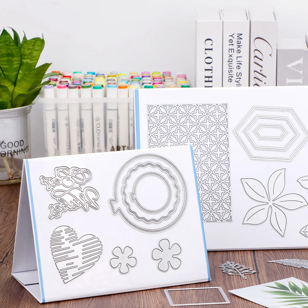 Soporte de almacenamiento de troqueles magnéticos, Panel magnético para álbum de recortes, tarjetas de papel, manualidades, almacenamiento de troqueles de corte de Metal, novedad de 2025