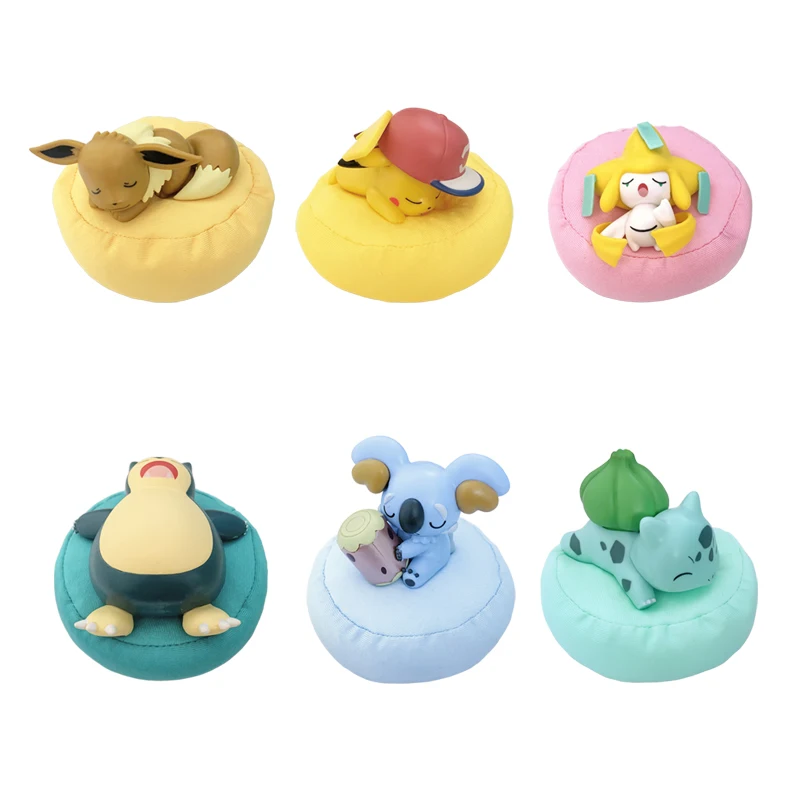 موقف بيكاتشو إيفي بوكيت هدية بوكيمون النجوم حلم سلسلة عمل أرقام Bulbasaur غص Jirachi الوحش نموذج الحلي