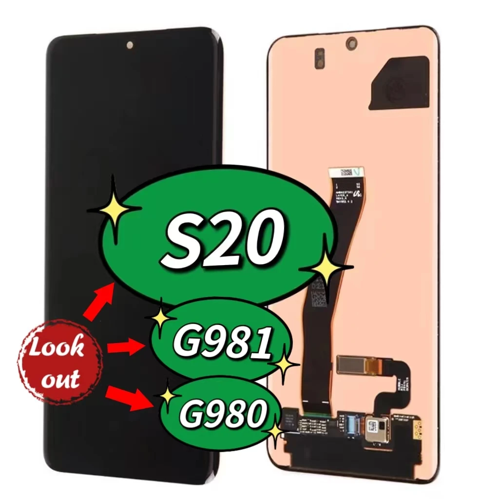 for Samsung s20  LCD for Samsung Galaxy S20  G980F SM- G980A G980U G981F/DS Display Touch Screen Digitizer