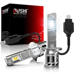 2pcs H1 LED Headlight Bulbs Super Bright Powerful No Adapter Required Car Turbo Diode White Moto Fog Lamp 12v DRL High Power