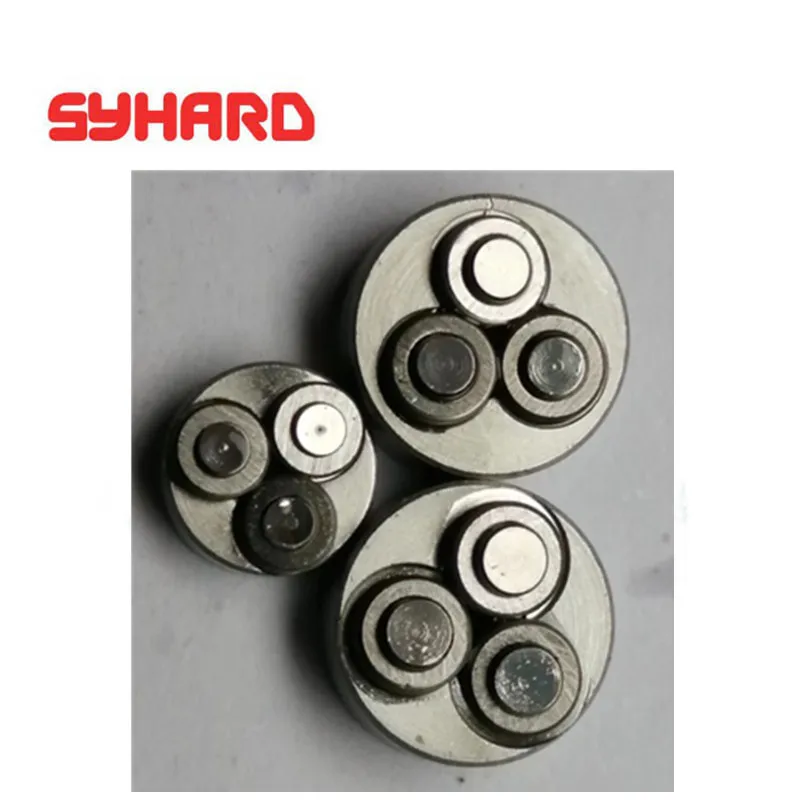 

Extrusion Type Threading Dies M0.4 / M0.5 / M0.6 / M0.7 / M0.8 / M0.9 / M1.0 / M1.1 / M1.2 Watch Repair Tools