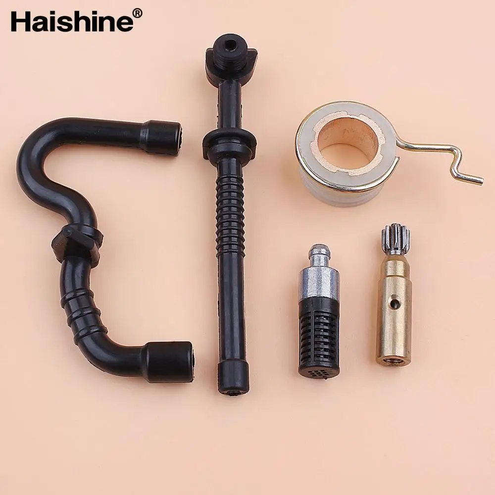 Kit de filtro de manguera de línea de combustible de aceite de engranaje helicoidal de bomba de aceite para STIHL MS180 MS170 018 017, piezas de herramientas de repuesto de motosierra