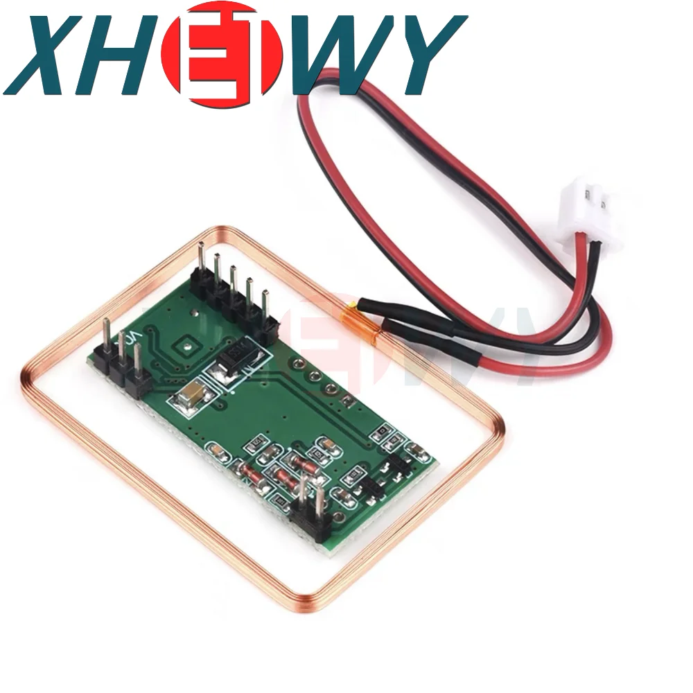 UART 125Khz EM4100 RFID Card Key ID Reader Module RDM6300 (RDM630) For Arduino