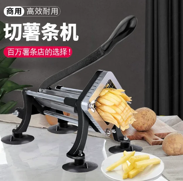 Kitchen Appliances Commercial Food Grade Manual Vegetable Cutter Stainless Steel French Fry Cutter for Hotels