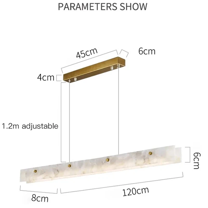 Nowoczesny luksusowy styl marmurowy żyrandol LED do jadalni kuchnia sypialnia złota dekoracja lampa wisząca projekt lampa wisząca