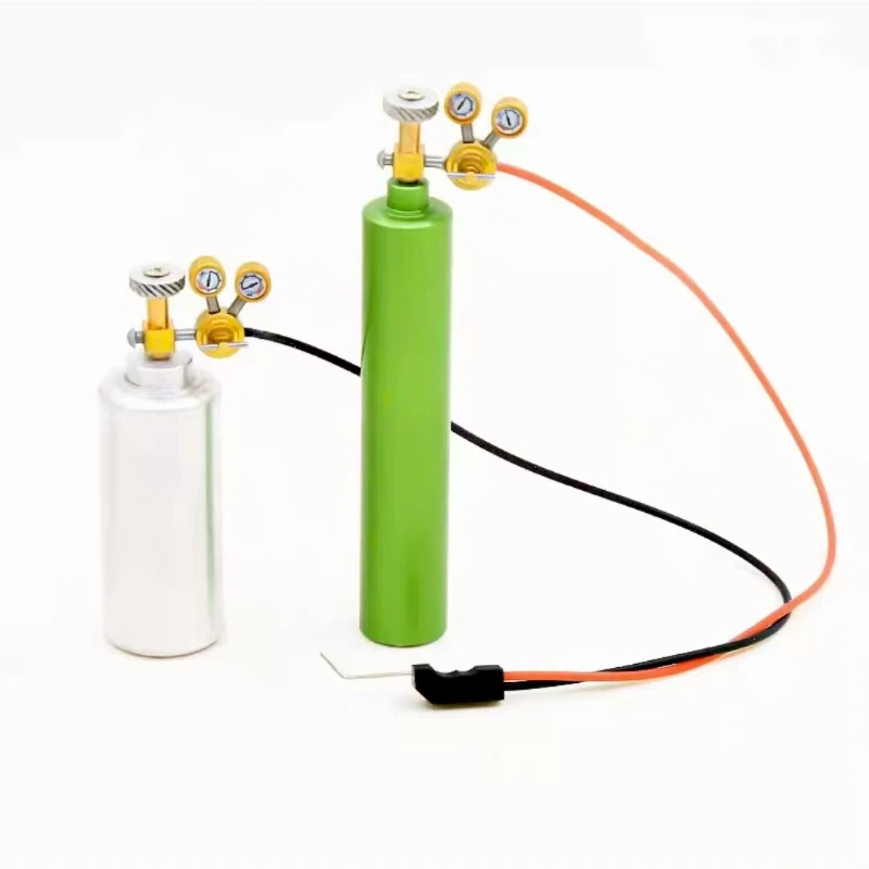 Bouteilles d'oxygène en alliage de Simulation, décoration de scène de réparation pour voiture sur chenilles 1/8 1/10 RC TRX4 SCX10 RC4WD D90 D110 TRX6 MK07 Tank 300