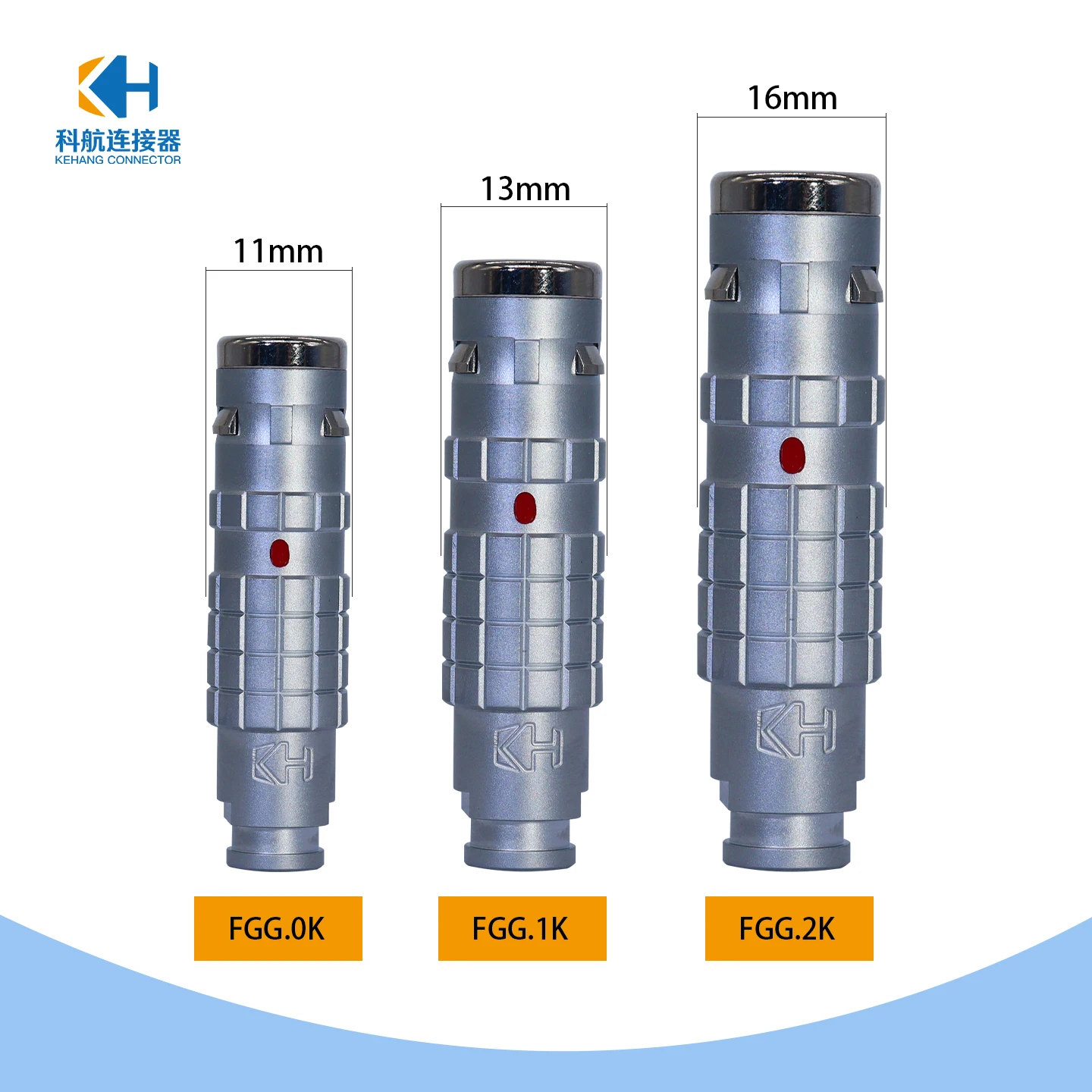 K Series FGG Waterproof Push-Pull Self-Locking Industrial Connector High Protection Aviation Plug with Electromagnetic Shielding