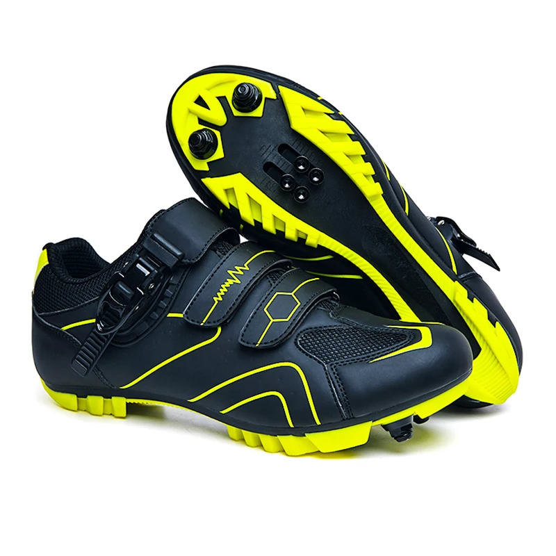 Herren Rennrad-Fahrradschuhe Damen Radsport-Schuhe Kompatibel mit SPD&Look Delta Cleats Outdoor Mountainbike-Fahrradschuhe – Detail 10