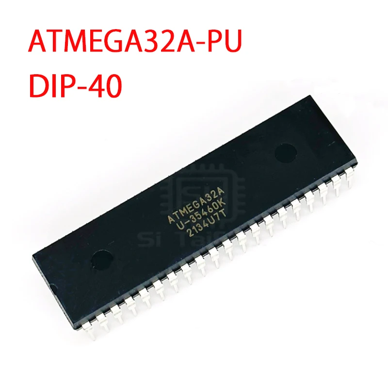 1PCS  ATMEGA32A-AU TQFP-44 ATMEGA32A-PU DIP-40 8-bit microcontroller chip chip