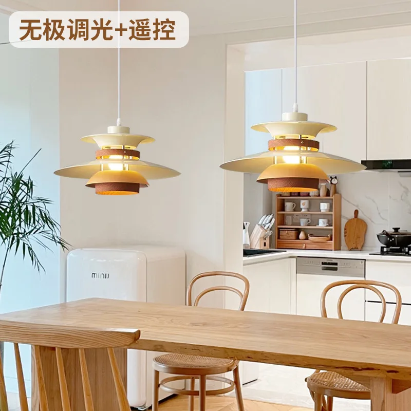 

Mobile slide rail chandelier Danish PH5 restaurant chandelier UFO light coffee shop restaurant shop hot pot shop chandelier