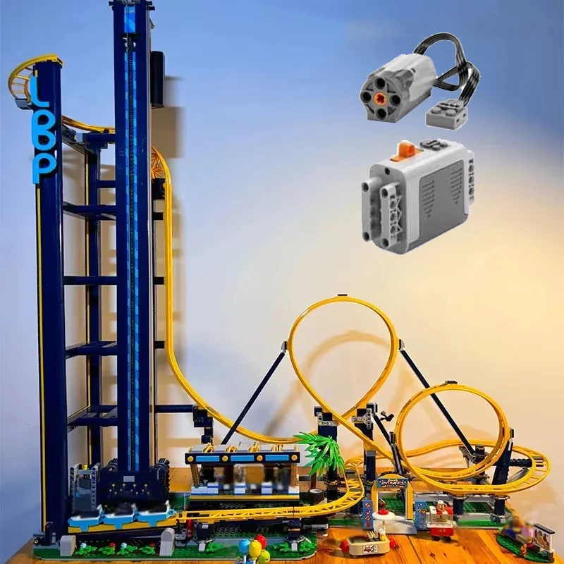 Los modelos de juguetes de bloques de construcción de parque de atracciones más vendidos proporcionan juegos para niños para adolescentes y adultos como regalos de Navidad