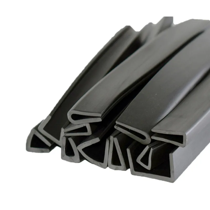 1~5M U‑groove: 1~12mm Black Silicone U-shaped sealing Strip Silicone Flat Bottom/ Rubber Round Bottom Edges Sealing Strip