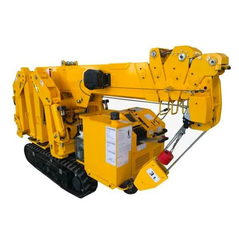 1000kg Capacity Lifting Height Telescopic Arm Crane Spider Car Crane Universal for Various Space
